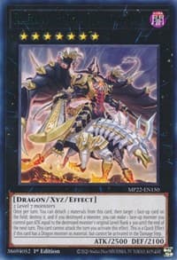 Voloferniges, the Darkest Dragon Doomrider - 2022 Tin of the Pharaoh's Gods - YuGiOh card