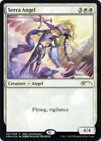 Serra Angel (001) - 30th Anniversary Promos - Magic: The Gathering card