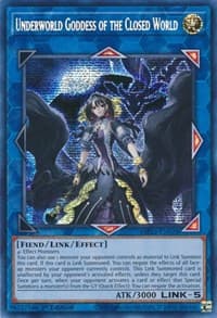 Underworld Goddess of the Closed World - 2022 Tin of the Pharaoh's Gods - YuGiOh card