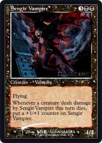 Sengir Vampire (Retro Frame) - 30th Anniversary Promos - Magic: The Gathering card