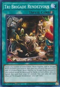 Tri-Brigade Rendezvous - 2022 Tin of the Pharaoh's Gods - YuGiOh card