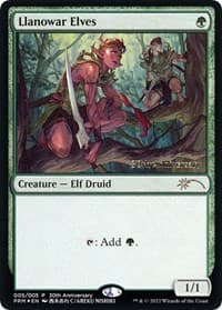 Llanowar Elves - 30th Anniversary Promos - Magic: The Gathering card