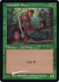 Llanowar Elves (Retro Frame) - 30th Anniversary Promos - Magic: The Gathering card