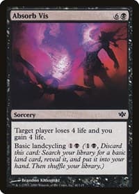 Absorb Vis - Conflux - Magic: The Gathering card