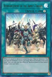 Reinforcement of the Army's Troops - 2022 Tin of the Pharaoh's Gods - YuGiOh card