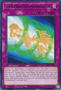 Synchro Transmission - 2022 Tin of the Pharaoh's Gods - YuGiOh card