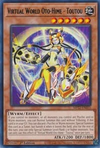 Virtual World Oto-Hime - Toutou - 2022 Tin of the Pharaoh's Gods - YuGiOh card
