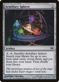 Armillary Sphere - Conflux - Magic: The Gathering card