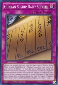 Gunkan Suship Daily Special - 2022 Tin of the Pharaoh's Gods - YuGiOh card