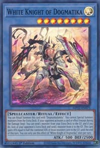 White Knight of Dogmatika - 2022 Tin of the Pharaoh's Gods - YuGiOh card