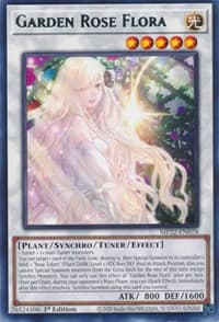 Garden Rose Flora - 2022 Tin of the Pharaoh's Gods - YuGiOh card