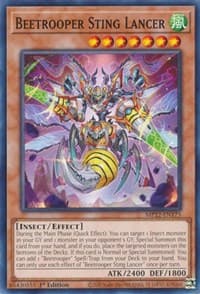Beetrooper Sting Lancer - 2022 Tin of the Pharaoh's Gods - YuGiOh card
