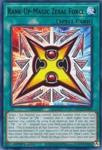 Rank-Up-Magic Zexal Force - 2022 Tin of the Pharaoh's Gods - YuGiOh card