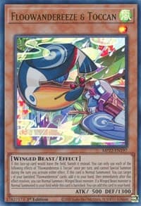 Floowandereeze & Toccan - 2022 Tin of the Pharaoh's Gods - YuGiOh card
