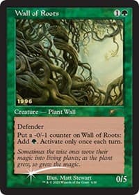 Wall of Roots - 30th Anniversary Promos - Magic: The Gathering card
