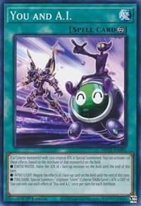 You and A.I. - 2022 Tin of the Pharaoh's Gods - YuGiOh card