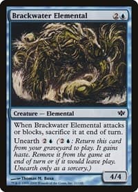 Brackwater Elemental - Conflux - Magic: The Gathering card