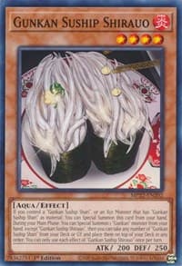 Gunkan Suship Shirauo - 2022 Tin of the Pharaoh's Gods - YuGiOh card