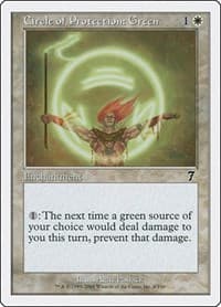 Circle of Protection: Green - 7th Edition - Magic: The Gathering card