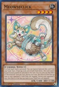 Meowseclick - 2022 Tin of the Pharaoh's Gods - YuGiOh card
