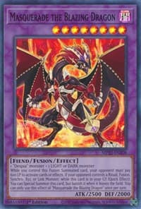 Masquerade the Blazing Dragon - 2022 Tin of the Pharaoh's Gods - YuGiOh card