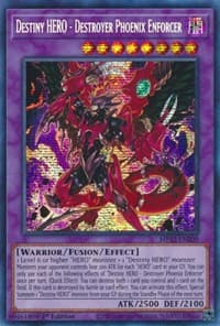 Destiny HERO - Destroyer Phoenix Enforcer - 2022 Tin of the Pharaoh's Gods - YuGiOh card