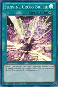 Sunvine Cross Breed - 2022 Tin of the Pharaoh's Gods - YuGiOh card