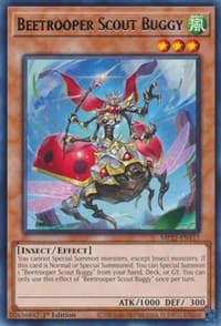 Beetrooper Scout Buggy - 2022 Tin of the Pharaoh's Gods - YuGiOh card