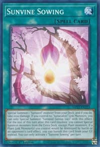 Sunvine Sowing - 2022 Tin of the Pharaoh's Gods - YuGiOh card