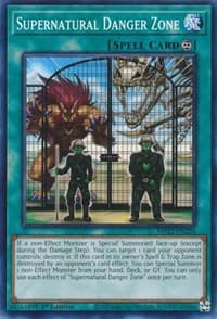 Supernatural Danger Zone - 2022 Tin of the Pharaoh's Gods - YuGiOh card
