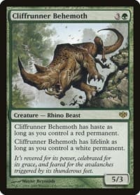 Cliffrunner Behemoth - Conflux - Magic: The Gathering card