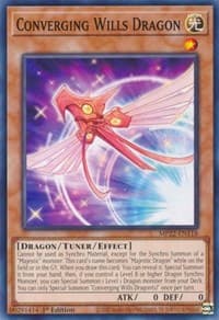 Converging Wills Dragon - 2022 Tin of the Pharaoh's Gods - YuGiOh card