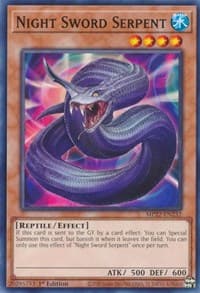 Night Sword Serpent - 2022 Tin of the Pharaoh's Gods - YuGiOh card
