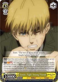 Armin: Fight Among Friends - Attack On Titan: Final Season - Weiss Schwarz card