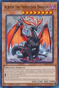 Albion the Shrouded Dragon - 2022 Tin of the Pharaoh's Gods - YuGiOh card