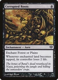 Corrupted Roots - Conflux - Magic: The Gathering card