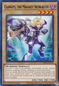 Clavkiys, the Magikey Skyblaster - 2022 Tin of the Pharaoh's Gods - YuGiOh card
