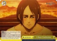 A Rare Confession - Attack On Titan: Final Season - Weiss Schwarz card