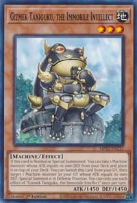 Gizmek Taniguku, the Immobile Intellect - 2022 Tin of the Pharaoh's Gods - YuGiOh card