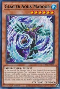 Glacier Aqua Madoor - 2022 Tin of the Pharaoh's Gods - YuGiOh card