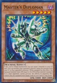 Master's Diploman - 2022 Tin of the Pharaoh's Gods - YuGiOh card