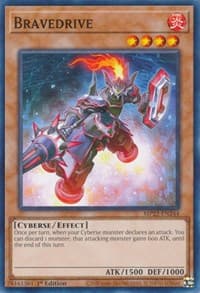 Bravedrive - 2022 Tin of the Pharaoh's Gods - YuGiOh card