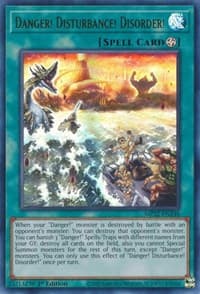 Danger! Disturbance! Disorder! - 2022 Tin of the Pharaoh's Gods - YuGiOh card