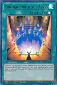 Contract with the Abyss - 2022 Tin of the Pharaoh's Gods - YuGiOh card