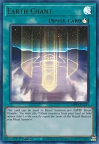 Earth Chant - 2022 Tin of the Pharaoh's Gods - YuGiOh card