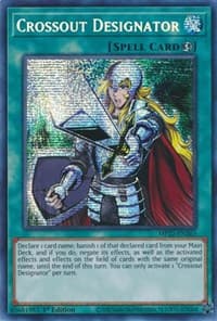 Crossout Designator - 2022 Tin of the Pharaoh's Gods - YuGiOh card