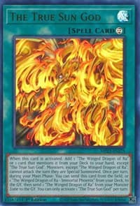 The True Sun God - 2022 Tin of the Pharaoh's Gods - YuGiOh card