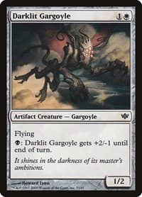 Darklit Gargoyle - Conflux - Magic: The Gathering card