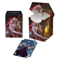 Dominaria United 100+ Deck Box Jaya, Fiery Negotiator for Magic: The Gathering - Ultra Pro Deck Boxes - Deck Boxes card