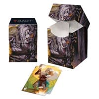 Dominaria United 100+ Deck Box Ajani, Sleeper Agent for Magic: The Gathering - Ultra Pro Deck Boxes - Deck Boxes card